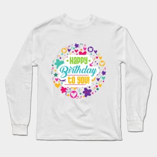 Birthday People Long Sleeve T-Shirt